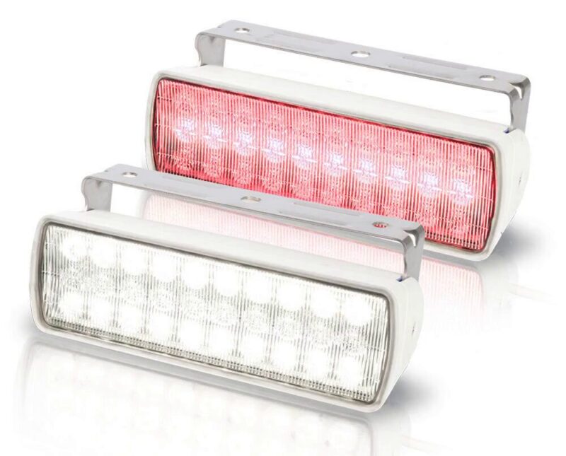 HELLA SEA HAWK XL WHITE/RED WHITE 750 LUMENS - Image 2