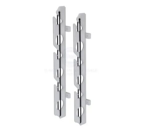 ROD RACK - 6 RODS WHITE WITH BUNGEE LOCK