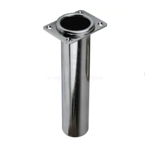 SS SLIM LINE ROD HOLDER 90 DEGREE