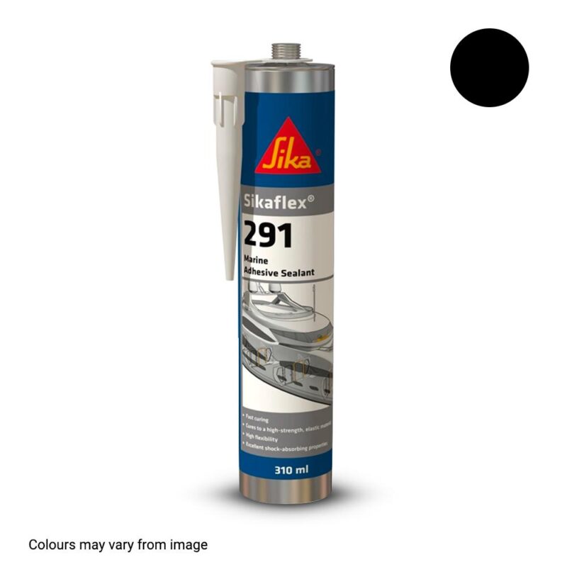 SIKAFLEX 291 MARINE ADHESIVE SEALANT BLACK 310ML (12)