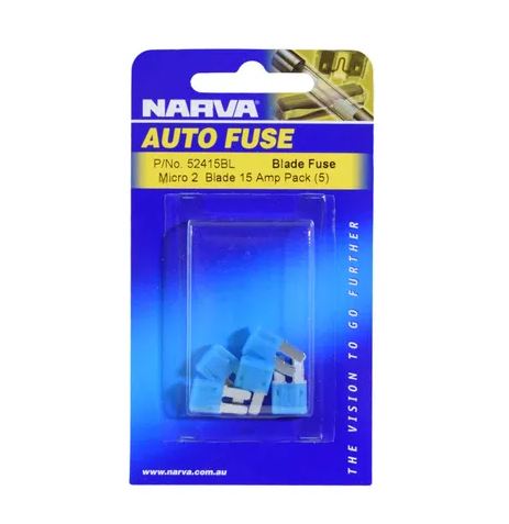 NARVA 15 AMP MICRO 2 BLADE FUSE