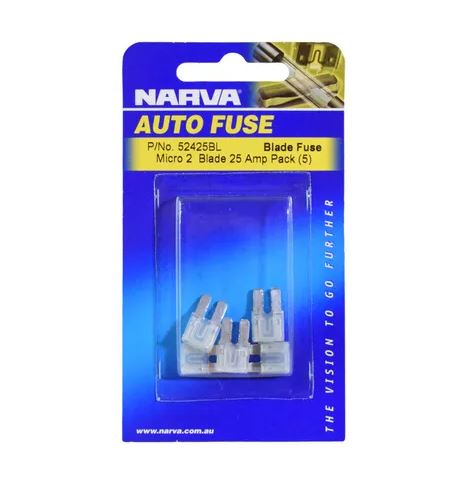 NARVA 25 AMP MICRO 2 BLADE FUSE