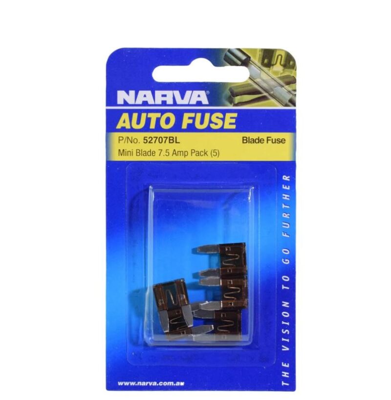 NARVA MINI BLADE 7.5 AMP BL PK 5