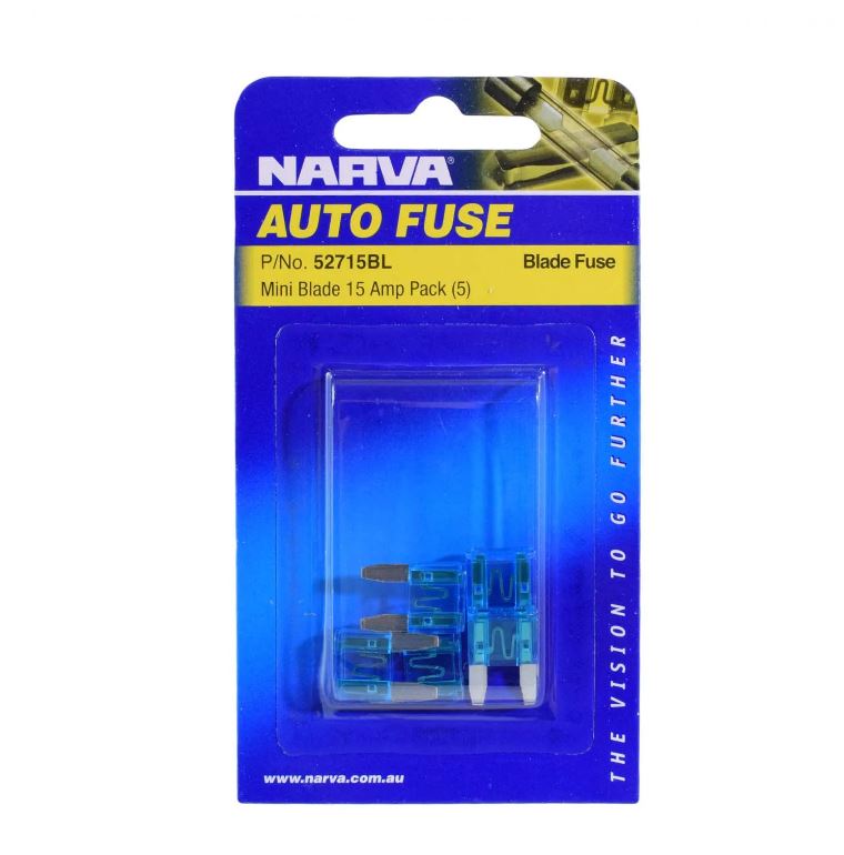 NARVA MINI BLADE 15 AMP BL PK 5
