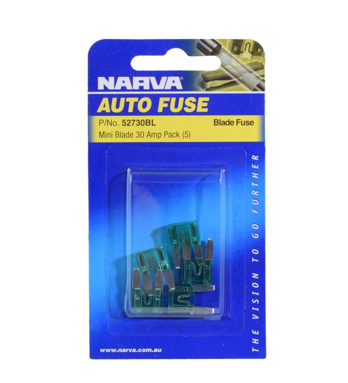 NARVA MINI BLADE 30 AMP BL PK (5)
