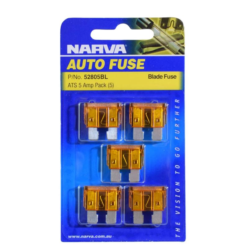 NARVA BLADE AF 5 AMP BL PK 5