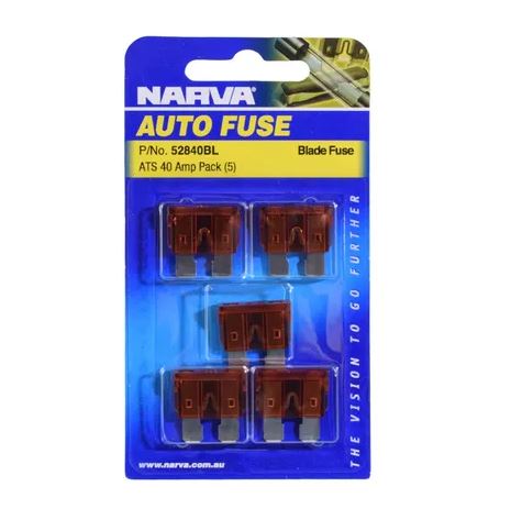 NARVA BLADE AF40 AMP BL PK 5