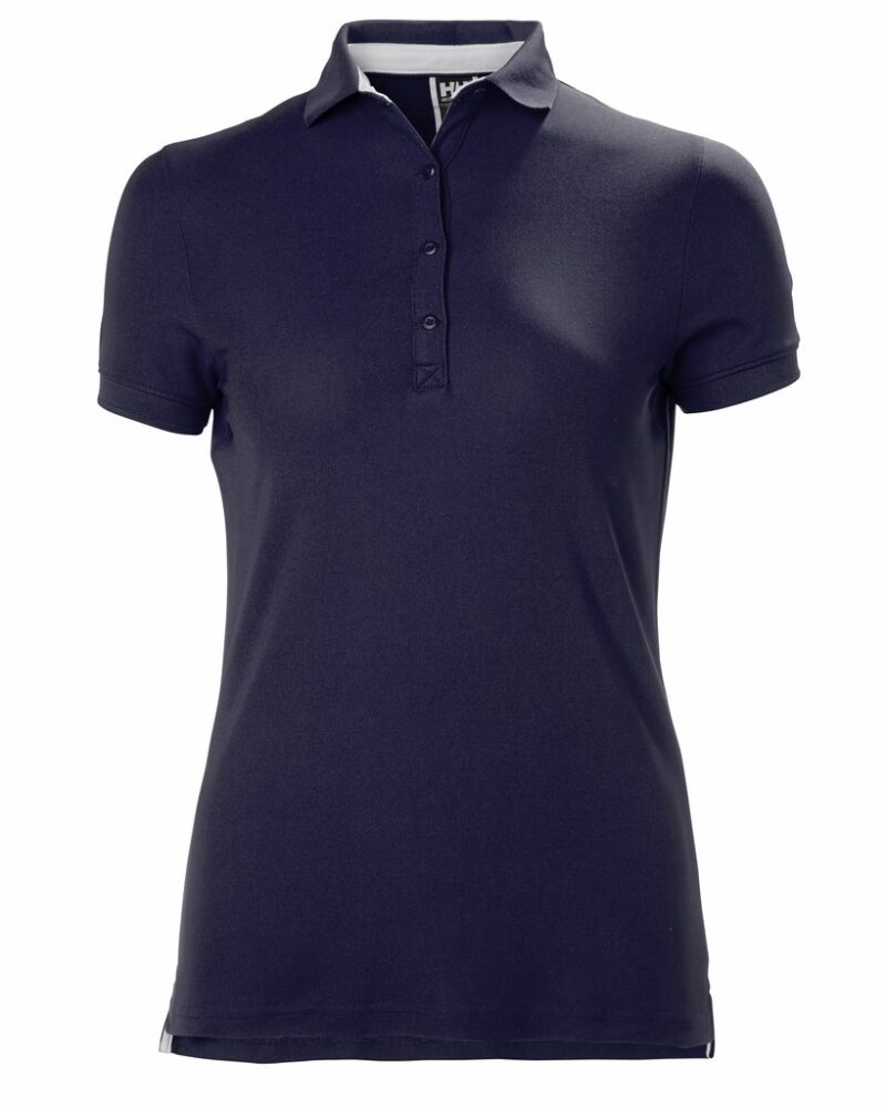 W CREWLINE POLO L 597 NAVY