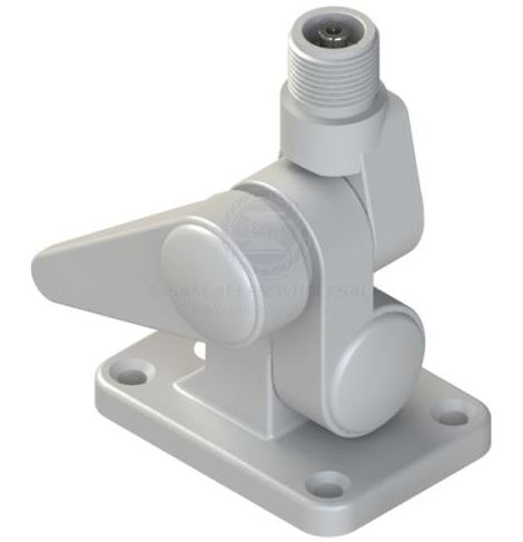 HEAVY DUTY NYLON FOLD DOWN MOUNT WHITE LONGREACH