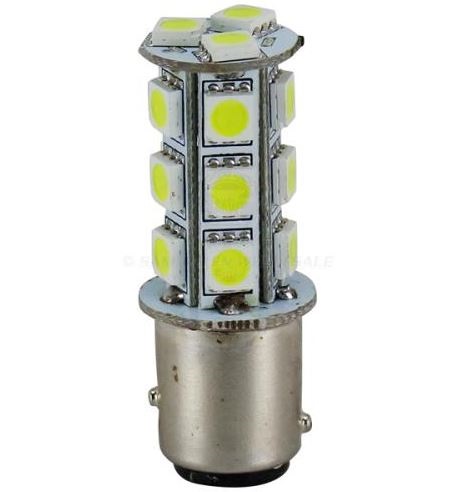 LED BULB BAY15D DOUBLE OFFSET WHITE