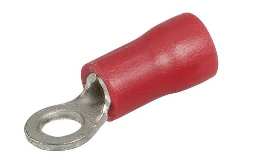 RING TERMINAL (RED) 3MM