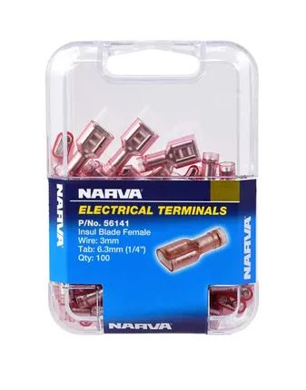 FEM BLADE F/INS RED/POLY 100