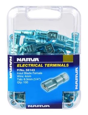 FEM BLADE F/INS BLUE/POLY (100)