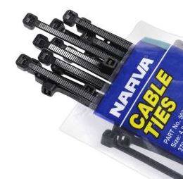 NARVA CABLE TIE 2.5 X 100 25PK