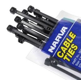 NARVA CABLE TIE 4.8 X 370 100PK