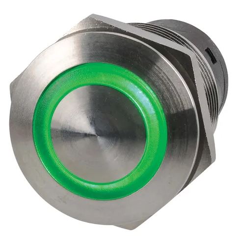 NARVA LED PUSH BUTTON SWITCH  GREEN