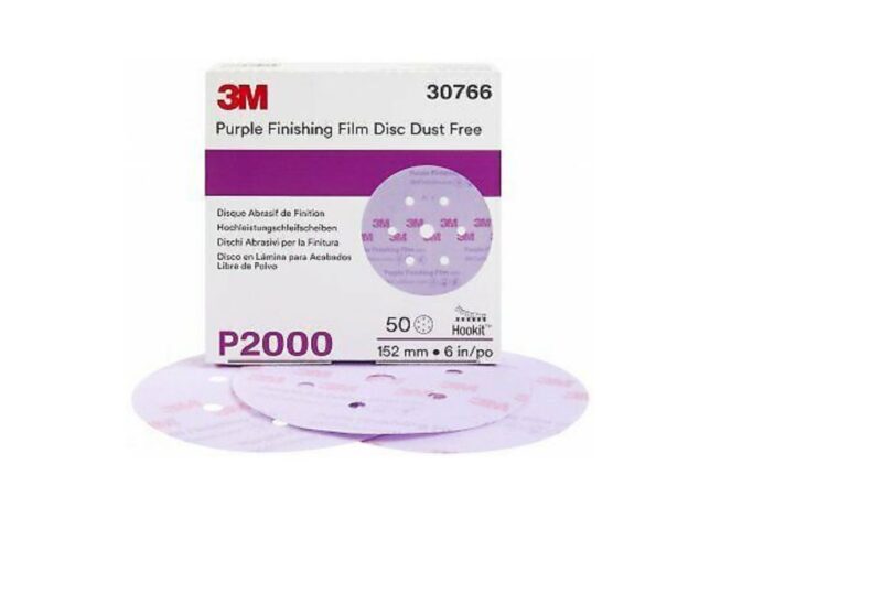 3M 30766 260L+ P2000 HOOKIT DISCS 150MM 50 DISCS
