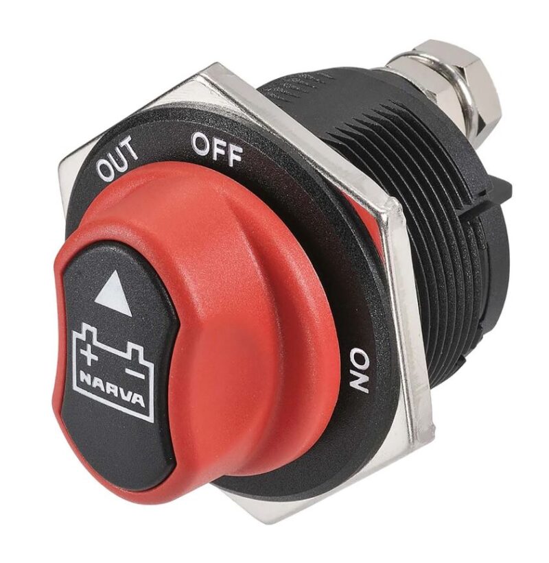 NARVA ROTARY BATTERY MASTER SWITCH H/DUTY 200AMP
