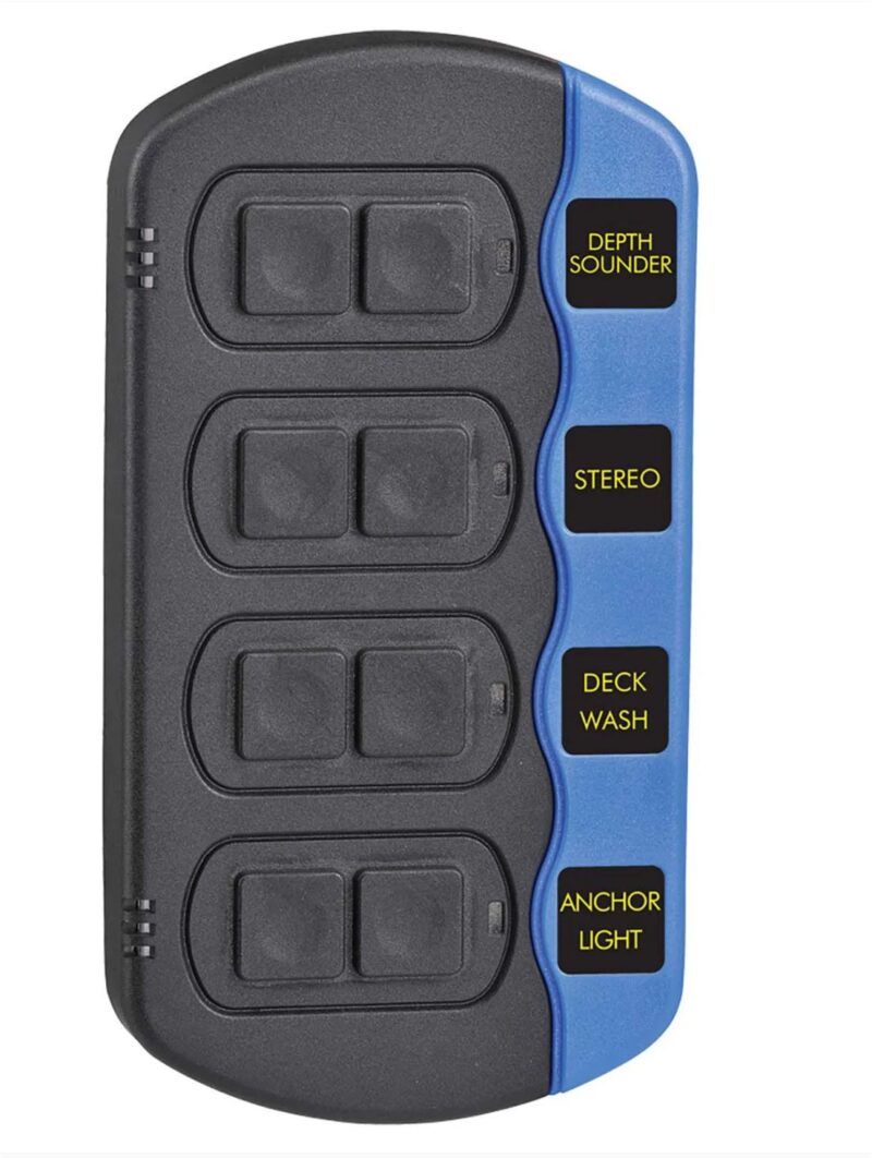 WATERPROOF SWITCH PANEL NARVA 4 SWITCH 12/24V
