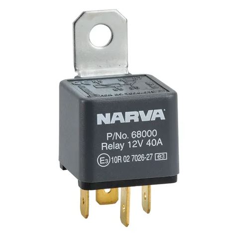 NARVA RELAY 12V 40A 4PIN BL PACK (1)