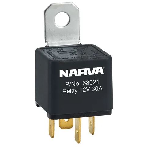 NARVA RELAY 12V 30A 4 PIN REVERSE PIN