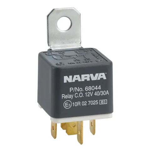 NARVA RELAY 12V 5PIN 40/30A (R) BL