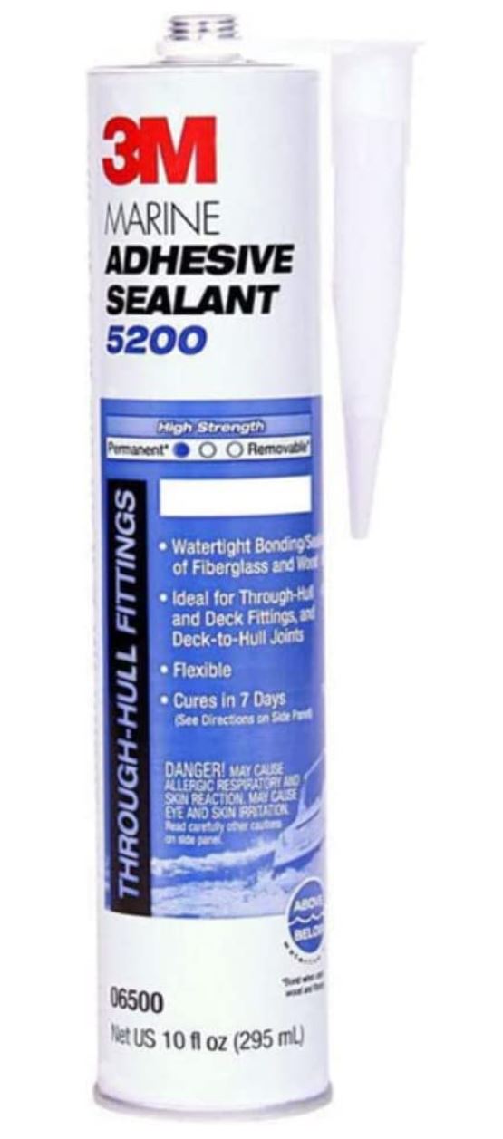3M 6500 5200 SLOW CURE SEALANT WHITE 296ML