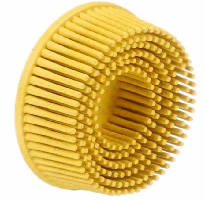 3M 80G ROLOC BRISTLE DISC 50X16MM YELLOW