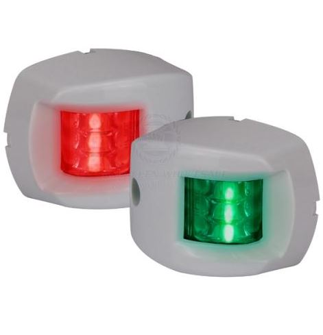 NAV LIGHT 2NM P & S 12V WHITE VERTICAL MOUNT