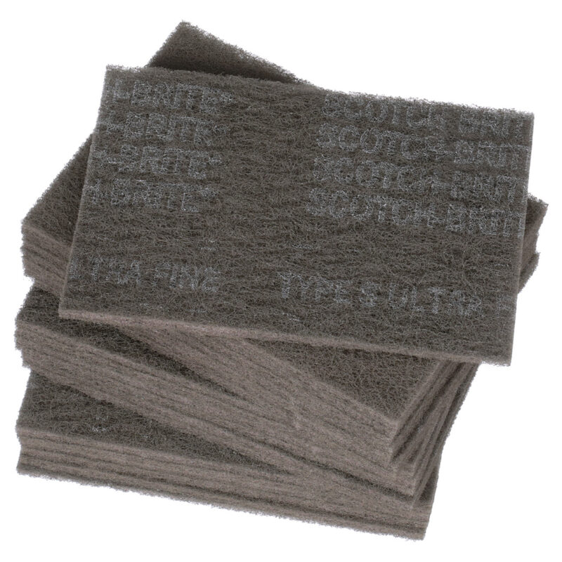 3M 7448 SCOTCH-BRITE GREY PAD U-FINE (60)