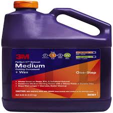 3M 36107 PERFECT-IT MEDIUM CUT + WAX 3.7L (4)