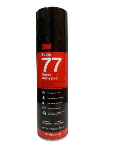 3M SUPER 77 MULTIPURPOSE ADHESIVE (12)