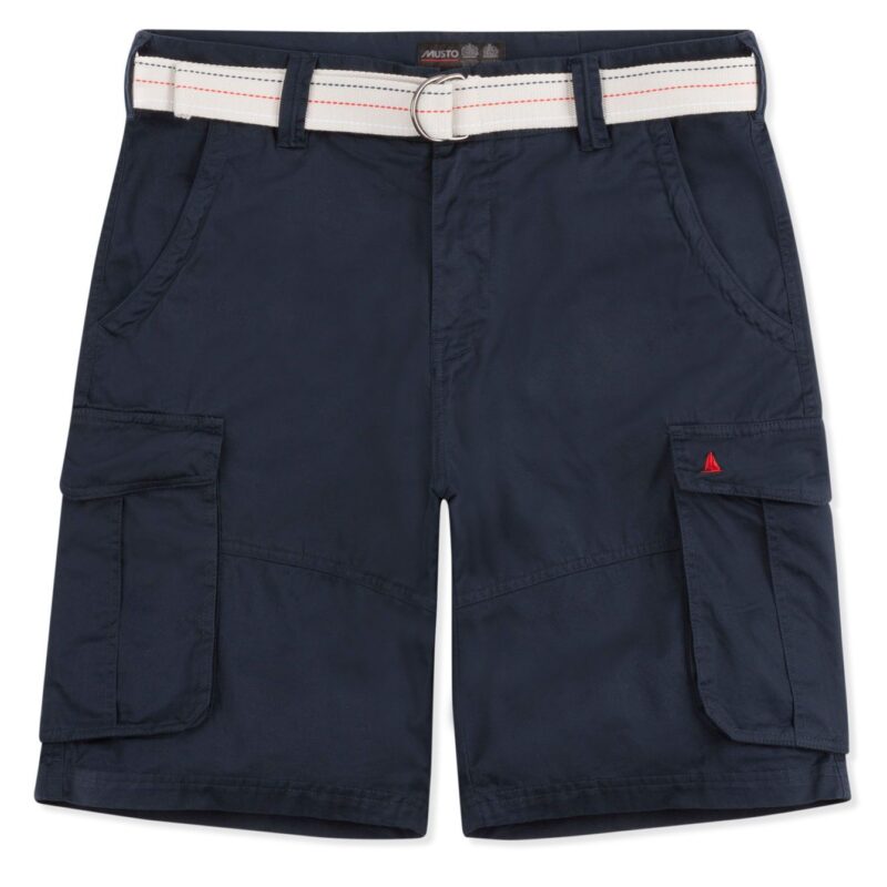 MUSTO BAY COMBAT SHORTS 32 TRUE NAVY