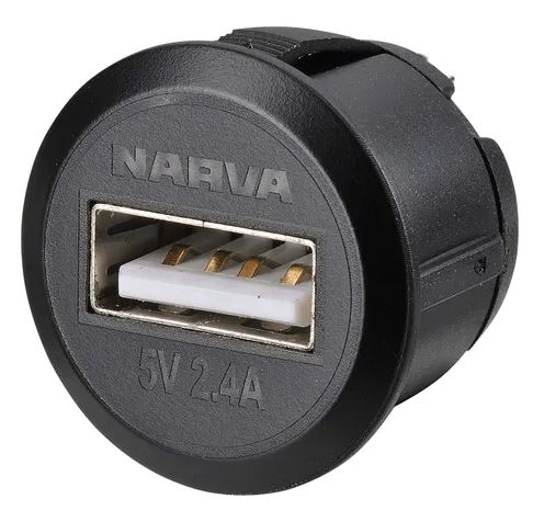 NARVA FLUSH MOUNT MINI USB SOCKET
