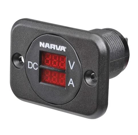 NARVA LED DIGITAL DC VOLT/AMP METER