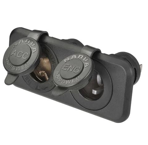 NARVA ACC/ENGEL TWIN SOCKET F/MOUNT