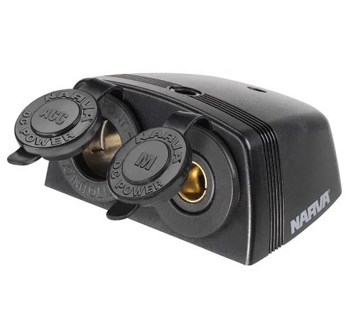 NARVA ACC MERIT TWIN SOCKET S/MOUNT