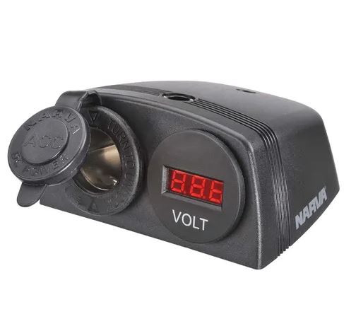 NARVA ACCC/VOLT MTR TWIN SOCKET