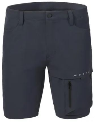 EVOLUTION DECK SHORT STRETCH 32 TRUE NAVY