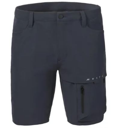 EVOLUTION DECK SHORT STRETCH 34 TRUE NAVY