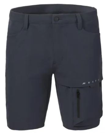 EVOLUTION DECK SHORT STRETCH 38 TRUE NAVY