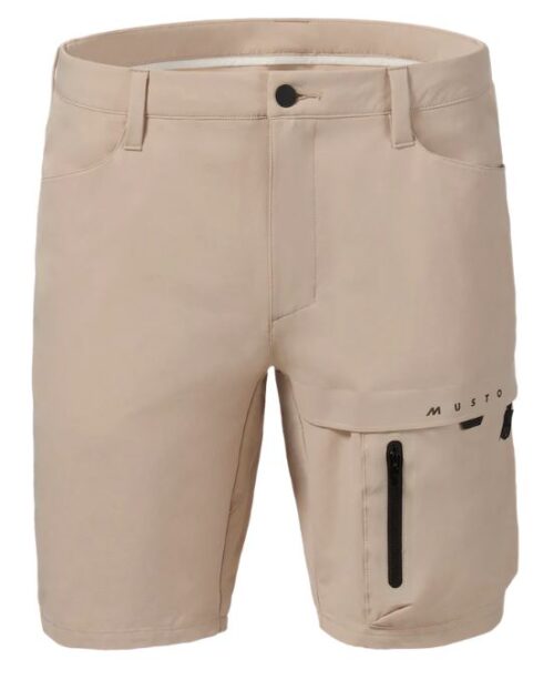 EVOLUTION DECK SHORT STRETCH 40 LIGHT STONE
