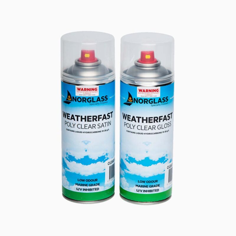 SPRAYCAN POLYCLEAR SATIN 300G