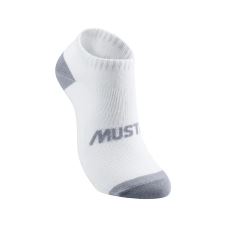 MUSTO ESS 3 PACK TRAINER SOCK WHITE L/XL