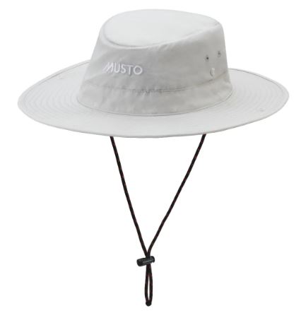 MUSTO FAST DRY BRIMMED HAT WHITE L/XL