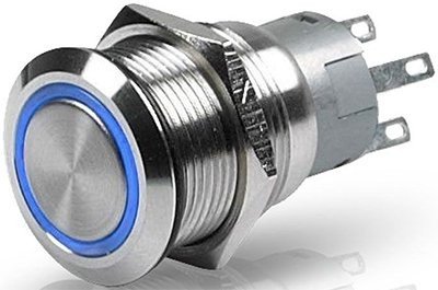 HELLA SWITCH ON/OFF RING 24V BLUE
