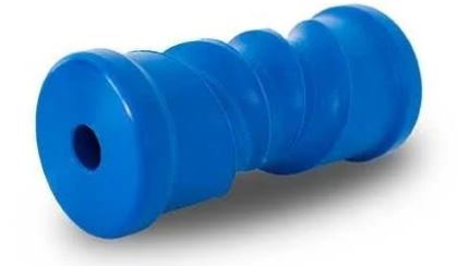 6" SELF CENTER ROLLER BLUE 17MM