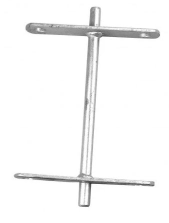 8" TANDEM ROLLER BRACKET Ø17MM