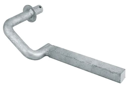 SHORT BEND WOBBLE BRACKET Ø18MM - RIGHT