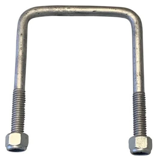 1/2" X 3"  W X 4" L SQUARE U BOLT (4)